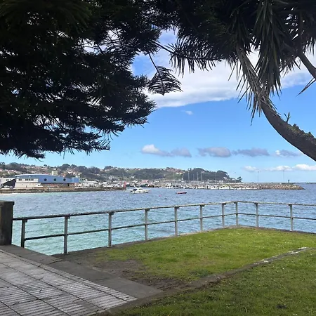 Duplex Vistas Con Terraza Lägenhet Bueu